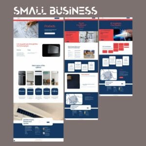 screengrab of web design and build in 2025